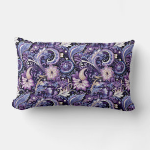 Cojín Lumbar Estampa Paisley