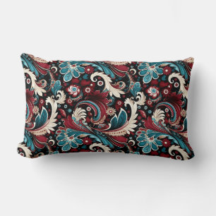 Cojín Lumbar Estampado Paisley