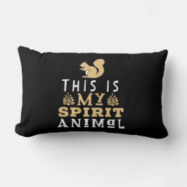 Cojín Lumbar Este es mi animal espiritual