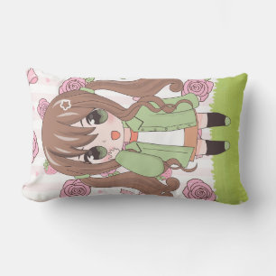 Cojín Lumbar estilo de anime de dalls dulce