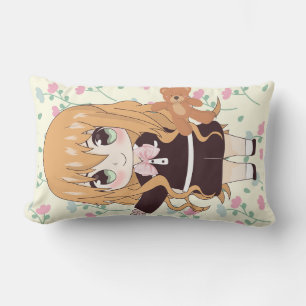 Cojín Lumbar estilo de anime de dalls dulce