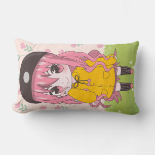 Cojín Lumbar estilo de anime de dalls dulce