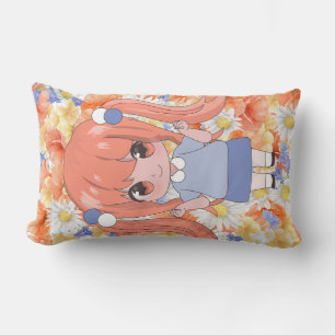 Cojín Lumbar estilo de anime de dalls dulce
