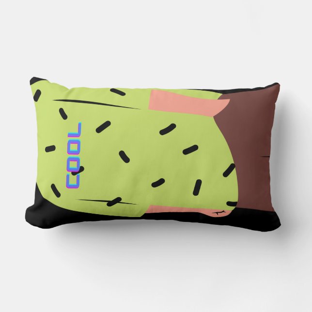 Cojín Lumbar estilo de forma de cuerpo (Anverso)