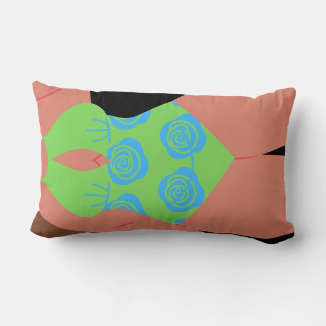 Cojín Lumbar estilo de forma de cuerpo (Reverso )