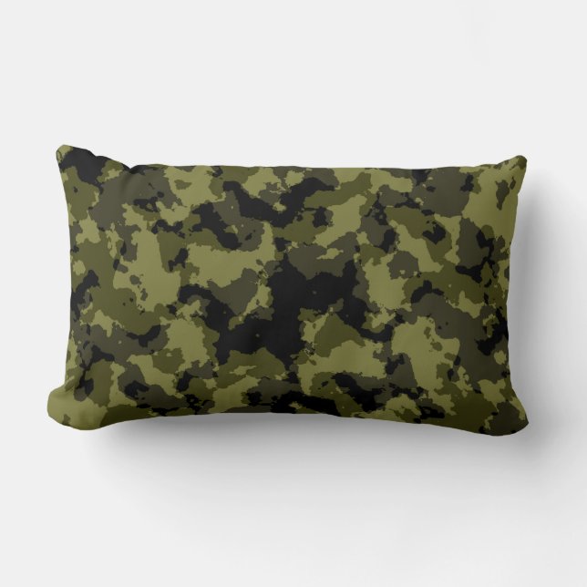 Cojín Lumbar Estilo militar de camuflaje (Anverso)