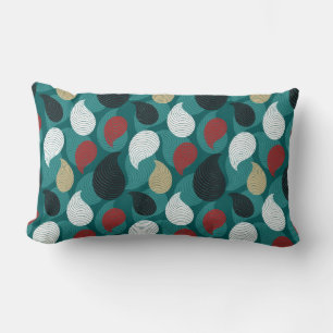 Cojín Lumbar Estilo retro en un bonito batido de colores