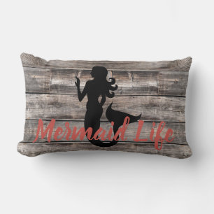 Cojín Lumbar estilo rústico de diseño MERMAID