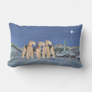 Cojín Lumbar Estrella de Navidad
