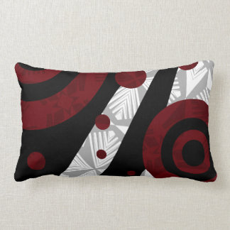 Cojín Lumbar Estruendo del rojo rico