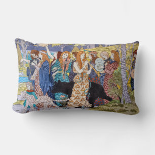 Cojín Lumbar Eugene Grasset - Panel Decorativo Armonía