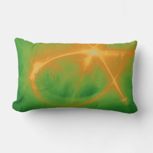 Cojín Lumbar Experiencia con luz de trabajo verde y amarilla