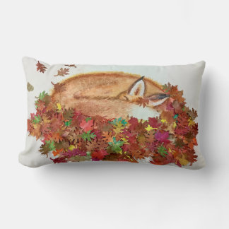 Cojín Lumbar Fall Fox pillow