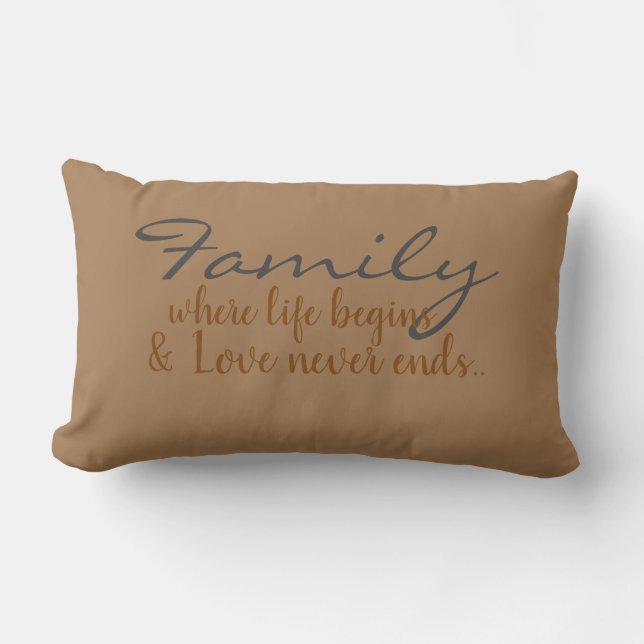 Cojín Lumbar Familia (Anverso)