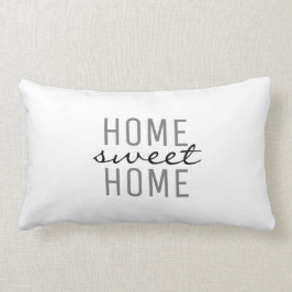 Cojín Lumbar Familia dulce casera blanca fresca elegante