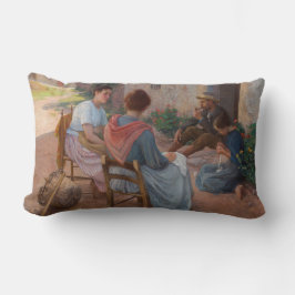 Cojín Lumbar Familia italiana tradicional (Italia antigua)