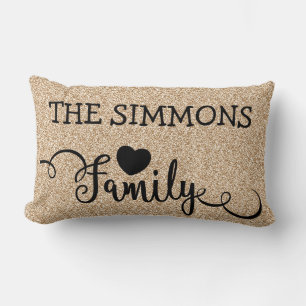 Cojín Lumbar Familia personalizado