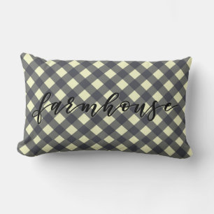 COJÍN LUMBAR FARMHOUSE GINGHAM