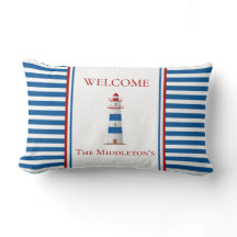 Faro Náutico Tiras Azules Blancas Rojas