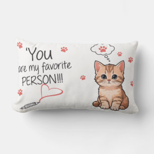Cojín Lumbar "Favorite Person" Lumbar Cushion