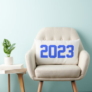 Cojín Lumbar Feliz Año Nuevo 2023 - Año Nuevo 2023 