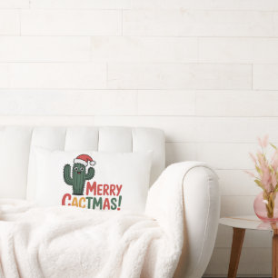 Cojín Lumbar Feliz Cactmas