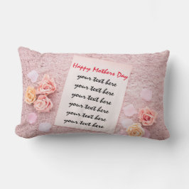 Cojín Lumbar Feliz Día de la Madre