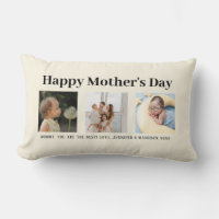 Feliz Día de la Madre Mamá Guión Biege Foto Keepsa