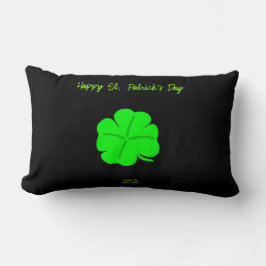 Cojín Lumbar Feliz Día de San Patricio Lumbar Pillow