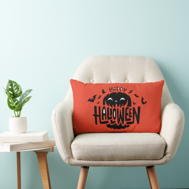 Cojín Lumbar Feliz Halloween (Silla)