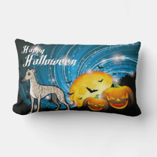 Cojín Lumbar Feliz Halloween Whippet