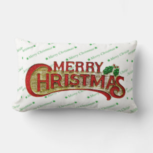 Cojín Lumbar Feliz Navidad