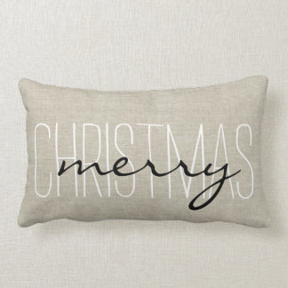 Cojín Lumbar Feliz Navidad Rusa| Pilar de vacaciones
