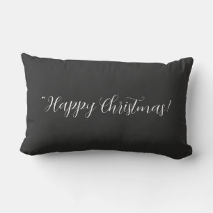 Cojín Lumbar Feliz Navidad texto Dulces Sueños