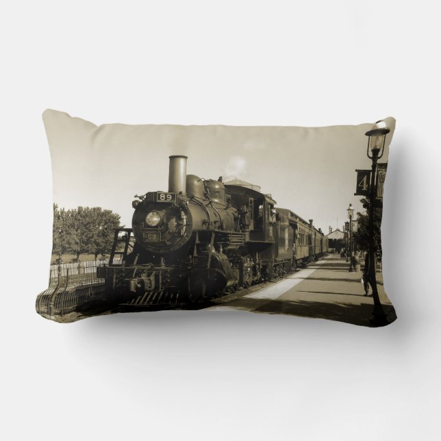 Cojín Lumbar Ferrocarril histórico (Anverso)
