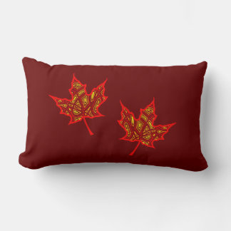 Cojín Lumbar Fiery Leaves