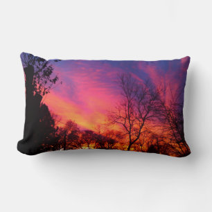 Cojín Lumbar Fiery Sunset Pillow
