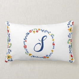 Cojín Lumbar Fiesta Floral