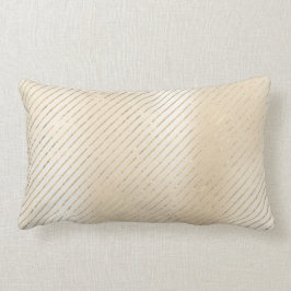 Cojín Lumbar Filas metálicas Foxier Gold para rayas metálicas P