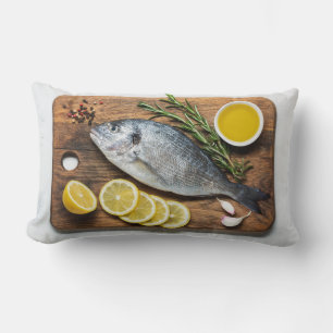 Cojín Lumbar Fish Dorado