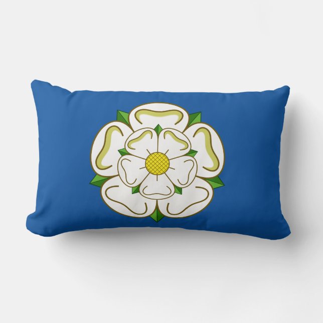 Cojín Lumbar Flag of Yorkshire (Anverso)