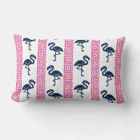 Flamenco Tropical - Llave Griega Rosa Fuerte y Ros