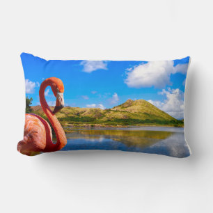 Cojín Lumbar Flamingo caribeño en St Kitts