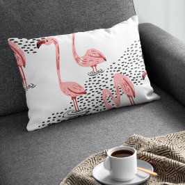 Cojín Lumbar Flamingo Fiesta