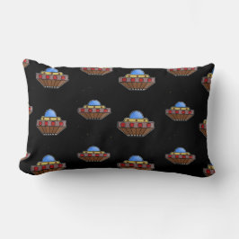 Cojín Lumbar Flaufo en negro espacial