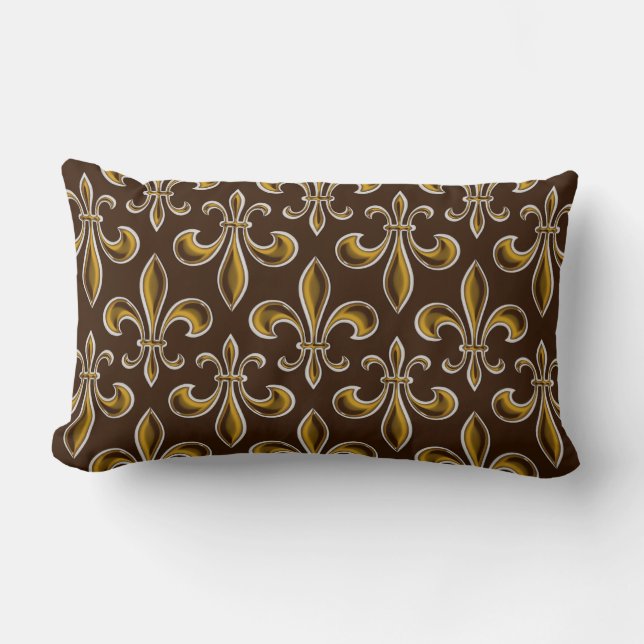 Cojín Lumbar Fleur De Lis Tumbada Pillow Lumbar (Anverso)