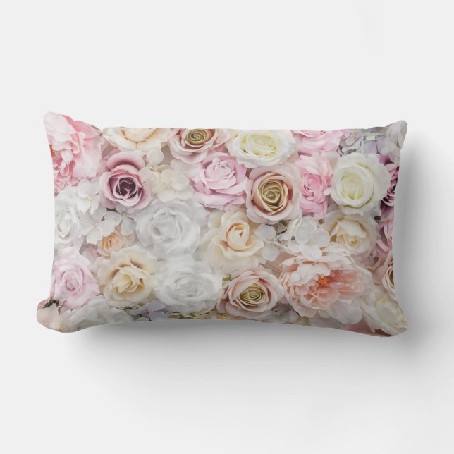 Cojín Lumbar Flor Bouquet (Anverso)