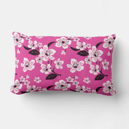 COJÍN LUMBAR FLOR DE CEREZO - SAKURA (ROSA)