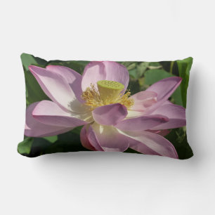 Cojín Lumbar Flor rosa Lotus II Flor de verano