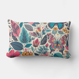Cojín Lumbar Floral